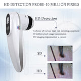 New WIFI HD 5G Scalp/Skin /Hair Follicle Detector Professional 50X/200X Skin Analyzer Rechargeable UV Testing Analysis Magnifier