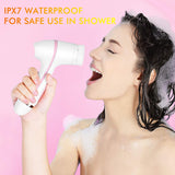 Facial Cleansing Brush With 3 Bi-directional Spin Brush Heads  Waterproof Face Spa System Deep Scrubbing Skin Care Face Massager