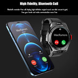 MV58 Smart Watch Men's Luxury Bluetooth Call Heart Rate Blood Pressure Body Temperature Sports SmartWatch