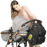 Diaper bag Fashion Mummy Maternity Nappy Bag Brand Large Capacity Baby Bag Travel Backpack Desinger Nursing Bag for Baby Care