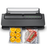 Professional Vacuum Sealer Dry and Wet Food Vacuum Sealer Machine with Vacuum Sealing Bag Roll Built-in Cutter and Stand