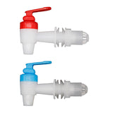2pcs/lot 17mm Drink Dispenser Tap Beverage Beer Wine Barrel Faucet Spigot Water Plastic Coffee Juice Taps
