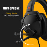N16 Over Ear Gaming Headset Noise Cancelling Headphones with Microphone 3.5mm Wired Gaming Earphone for PS4 Laptop Mobile Phone