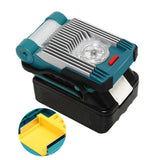 3000mah LED Work Light for Makita Battery Workshop Lamp 14.4-18V Spotlight Flashlight 10W