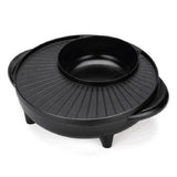 Krf042531 Double Happiness Pot Roasting One Electric Cooker Non-stick Hot Pot Smoke Free Washable Electric Pot