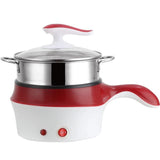 220V 1.5L Household Electric Cooking Machine Multi Cooker Non-stick Electric Frying Pan Pot Mini Multifunctional Rice Cooker