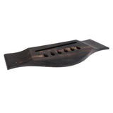 Finest Ebony Acoustic Guitar Bridge for  TL Guitar Luthier Tools