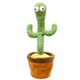 Dancing Cactus Plush Toy Electronic Shake Dancing Toy with the Song Plush Cute Dancing Cactus Early Toy for Children