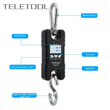 Mini Crane Scale Portable LCD Digital Electronic Hook Hanging Weight 500kg Heavy Duty Hanging Hook Scales Kitchen Weight Tool