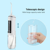 Powerful Dental Water Jet Oral Irrigator for Teeth Water Flosser Water Pick Mouthwasher 6 Modes Tooth Cleaning Care Mouth Shower