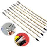 4pcs Arrows for Mini Compound Bow Short Axis Triangle Bow Archery  Metal Arrow Head Outdoor Sports Arrow Shooting Toy