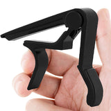 2 Capo Kapo Guitar Triggers for Acoustic, Electric Guitar, Ukulele, Banjo, Folk Guitar, Instrument for Electric Bass