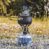 Mini Folding Camping Stove Camping Wood Stove Portable Titanium Burner Outdoor Travel Cookware Outdoor Survival Tool