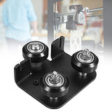 Aluminum X Carriage Plate with Wheels Back Support Plate for CR-10 CR-10S ENDER-3 ND998