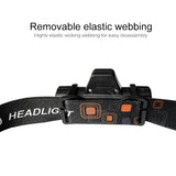 USB Rechargeable LED Headlamp Headlight Flashlight Head Lamp Torch Waterproof Outdoor Camping Portable Flashlight