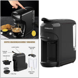 Portable 5-10 Cups Make Cafe Stainless Steel Drip Coffee Machine Household Personal Barista Use