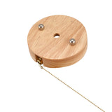 Nordic Wooden Wall Lamp Bedside Wall Lamp Sconce Wall Light for Bedroom Corridor with Zip Switch Freely Rotatable