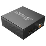 HDMI Audio Decoder Splitter Audio Splitter 1080P HDMI to Coaxial to Toslink to 3.5 Audio(EU Plug)