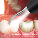 Visual Ultrasonic Dental Scaler Set Electric Tooth Cleaning Machine Tartar Calculus Removal Eliminator with LED Light