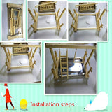 Parrot Standing Training Frame Bird Playground with Food Tray Pet Supplies PXPC