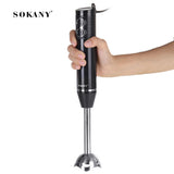 220V Hand Stick Blender Handheld Mixer Food Processor Chopper Beater Frother Egg Whisk Multifunctional Food Mixers