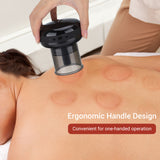 Electric Cupping Gua Sha Scraping Vacuum Suction Massager with Red Light Spine Waist Therapy Back Body Anti Cellulite Tools