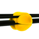 Rubber Fishing Rod Wrap Fishing Pole Holder Clip