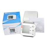 Medical Wrist Blood Pressure Monitor Digital Blood Pressure Heart Rate Pulse Tensiometro Meter Sphygmomanometer Health Care