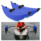 Kayak PVC Inflatable Outrigger Float with Sidekick Arms Rod Kayak Boat Fishing Standing Float Stabilizer System Kit