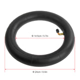 255x80 Electric Scooter Tire Inner Tire Outer Tire Electric Scooter Inner Tube Tyre Interior Tire Tube Electric Scooter Wear