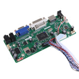 F19E VGA HDMI-compatible DVI LCD Controller Driver Board for 1600x900 17.3 Inch LP173WD1 LP173WD1 -TLA1 TLN4 WLED LVDS Panel