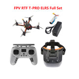 RTF FPV JS3 3inch 140mm DIY Drone 40A+F4113S Battery VTX Glasses 1204 5200kv With T-PRO ELRS Transmitter 5.8G 40CH FPV Goggles