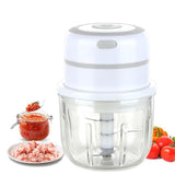 Kitchen Tools Electric Garlic Masher Mini Crusher Chopper USB Charging Food Processor Garlic Minced Meat Kitchen Accessories