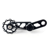 Converter Cycling Bike Aluminium Alloy Outdoor Sports Anti-falling Bicycle Chain Tensioner Single Speed Replacement Adjustable