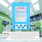 BR-9A Portable Electromagnetic Radiation Detector EMF Meter High Accuracy Professional Radiation Dosimeter Monitor Tester