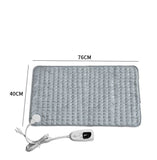 Grade Warm Heater Velvet Electric Heating Blanket 6 Gear Temperature Timing Controller Room