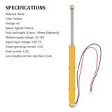 N20 Cylinder Electric Pen Full Metal Push Rod For Excavator Dump Truck Model 3D Printing Parts with Motor Drive Board