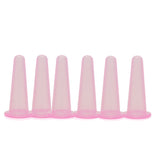 6 PCS Facial Cup Set Ventosas De Succion Masajes Facial Silicone Massage Cups Face Lifting Massager Beauty Suction Cups Kit