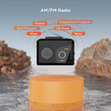 Ezcap246 Portable Cassette Tape Player USB Cassette Tape-to-MP3 Converter into Computer Support AM FM Radio Built-in Speaker