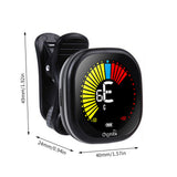 Rechargeable Guitar Tuner Clip on Tuner LCD for Chromatic Tuning Guitar Violin Ukulele Guitar Accessories WST-670