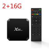 New X96mini for  Android 9.0X96 mini Smart TV BOX S905W Quad Core support 2.4G Wireless WIFI Media Box Set Top Box