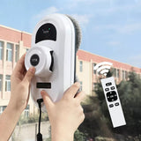 80W Window Cleaner Robot Electric Glass Household Remote Control Vacuum Cleaner Double Disc Cleaner Large Suction Automatic