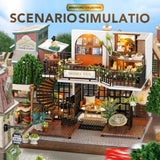 DIY Dollhouse Miniature With Furniture Wooden Dollhouse Kit DIY Dollhouse Miniature With Furniture Wooden Dollhouse Kit