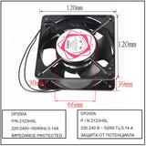 Incubator Cooling CE Certification 1 Pcs Hatching Machine Parts 220-240v ~ 50/60hz 0.14a Fan To Ensure Quality Random Delivery