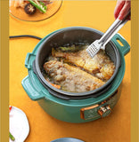220V Electric Hot Pot 3L Multi Rice Cooker Household Electric Hotpot Non-stick Electric Pressure Cooker Frying Pot