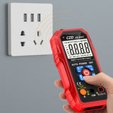 301C T-RMS Digital Intelligent Multimeter with Backlight LED Flashlight NCV Direct Current AC Voltage Current Resistance