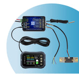 Smart Battery Monitor RV Coulomb Meter 0-120V 0-400A Compatible with 12V Lithium Sealed Gel Flooded Batteries up to 9999 mAh