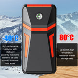 Car jump starter 1000A Battery Starter with LED Light and Safety Hammer 30000mAh Portable Power Bank Starting Device For car