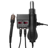 TOPSHAK TS-CD3 Rework Soldering Station 2 In 1 LCD Digital Display Soldering iron Hot Air Gun for Cell-phone BGA SMD PCB Repair