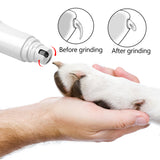 Electric Dogs Nail Clipper Pet Claws Nail Grinders Toe Trimmer Quiet Painless Cats Dogs Nail Grooming Trimmer Tools Pet Supplies